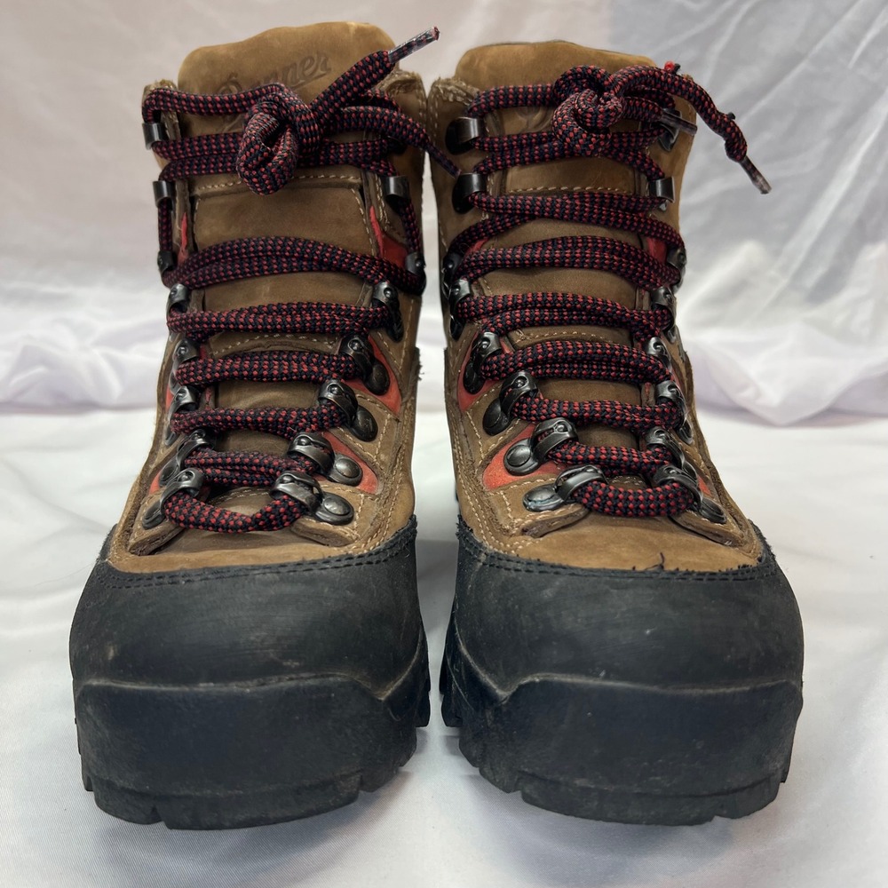 Danner Expedition GTX 6 Hiking Boots Womens 6 Brown Red Leather Gore-Tex 43752 - Picture 4 of 12